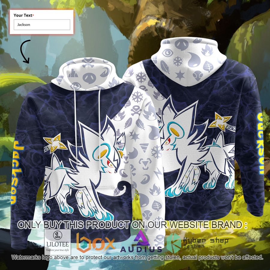 personalized tribal luxray custom 3d hoodie 1 48353
