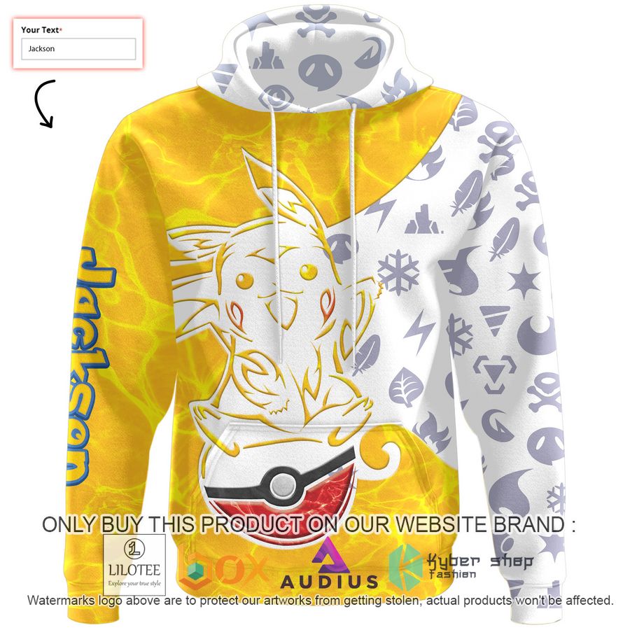 personalized tribal pika custom 3d hoodie 2 39954