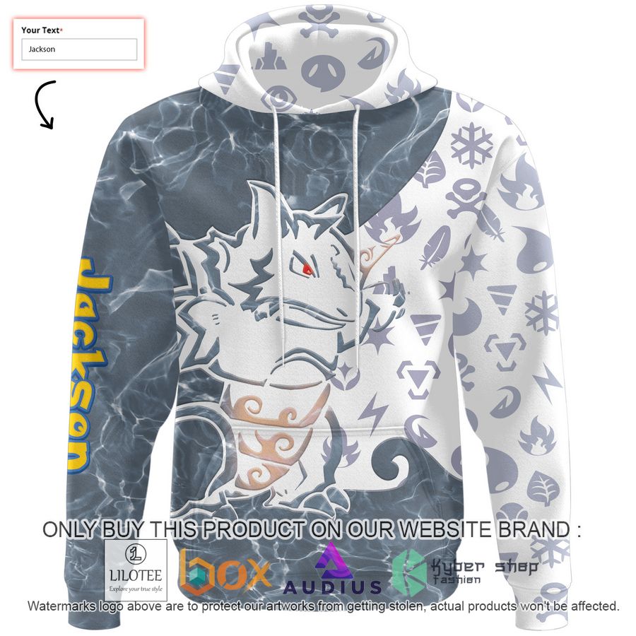 personalized tribal rhydon custom 3d hoodie 2 37926
