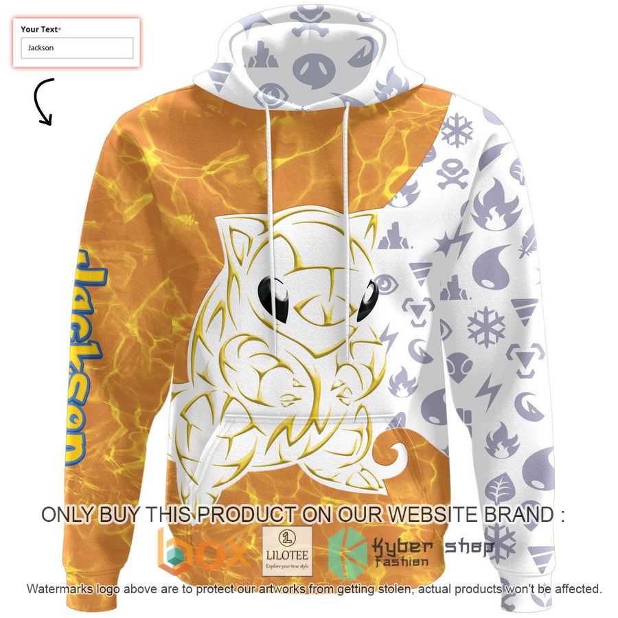 personalized tribal sandshrew hoodie 2 34579