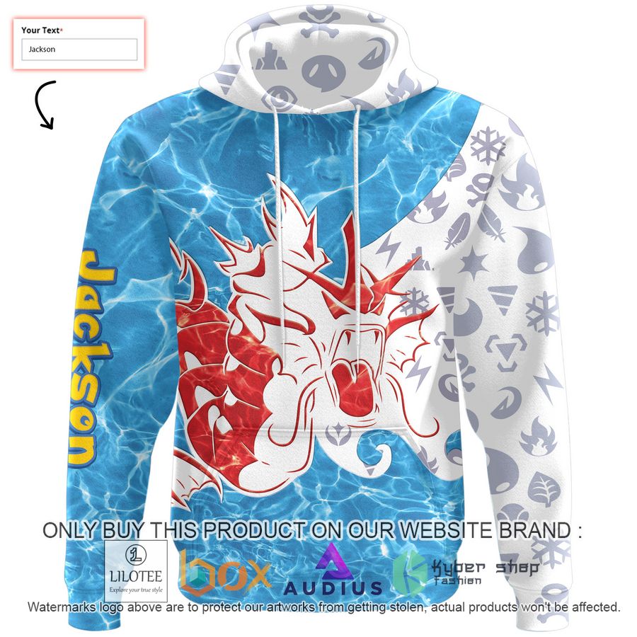 personalized tribal shiny gyarados custom 3d hoodie 2 21433