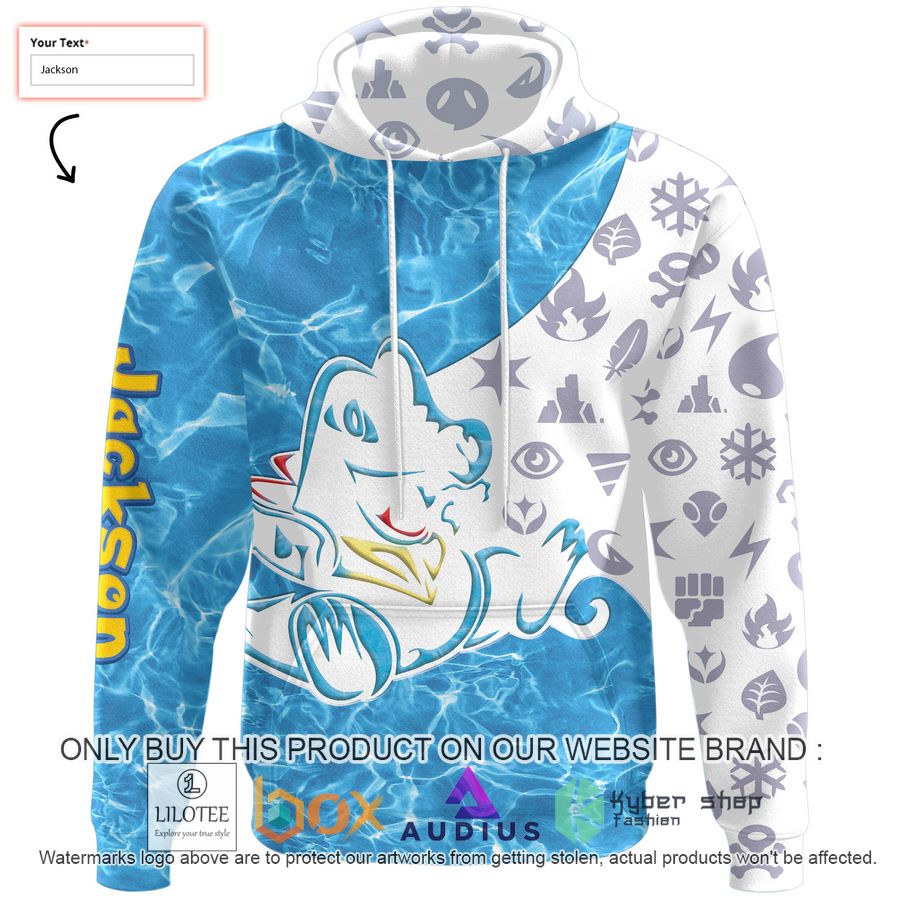 personalized tribal totodile custom 3d hoodie 2 6225