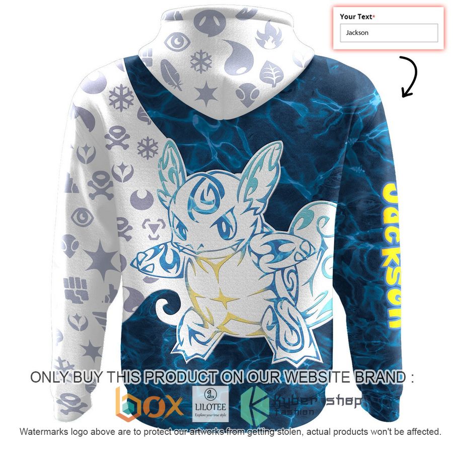Personalized Tribal Wartortle Hoodie 3 personalized tribal wartortle hoodie 3 11607
