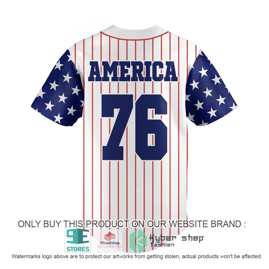NEW USA Mickey Mouse and friends striped Baseball Shirt 3 personalized usa mickey mouse and friends striped baseball jersey 3 94873