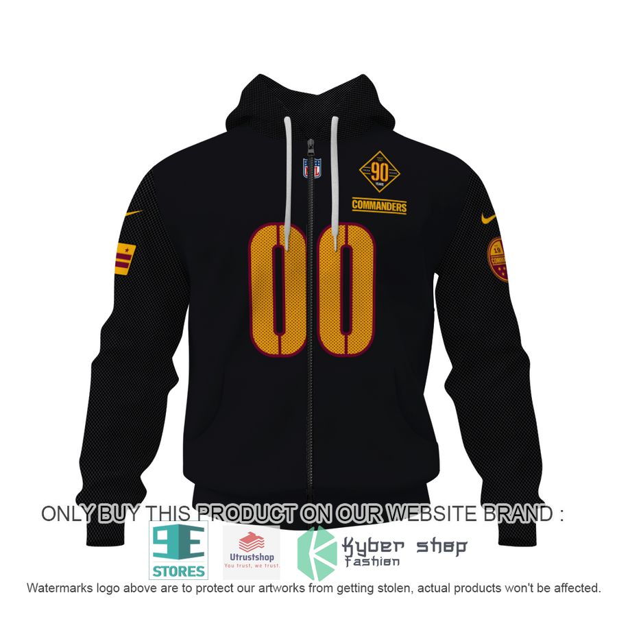 NEW Personalized Washington Commanders black Hoodie, Shirt 3 personalized washington commanders black shirt hoodie 3 36497