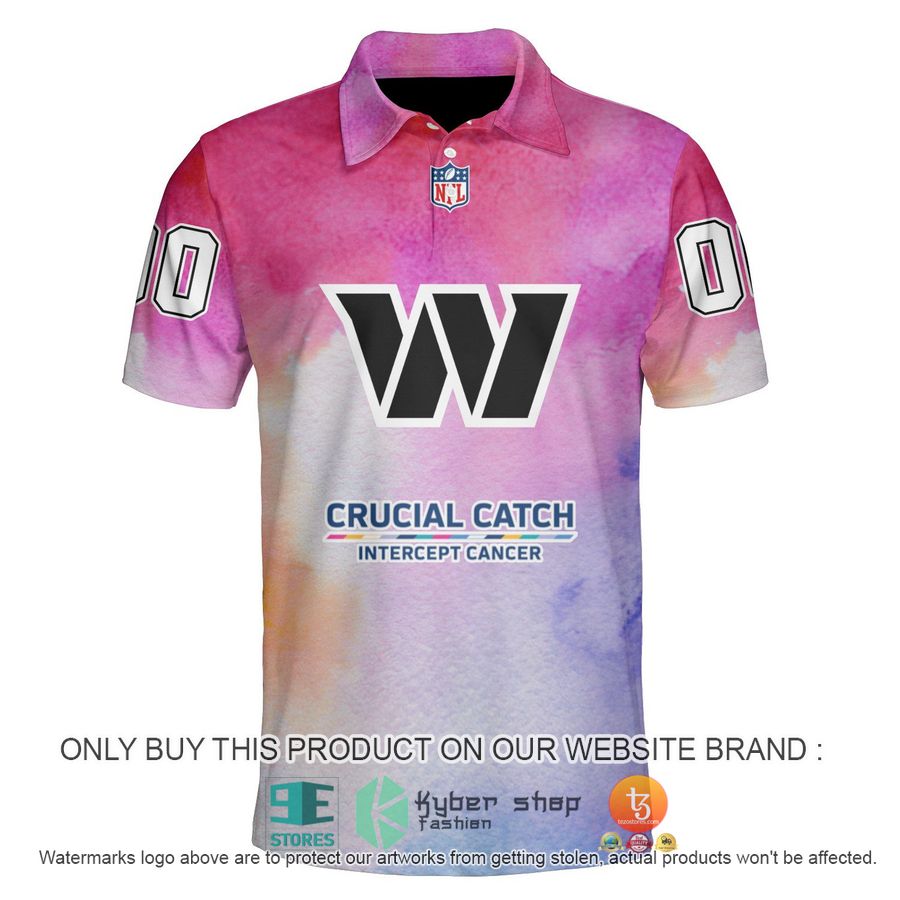 HOT NFL Washington Football Team Crucial Catch Personalized Polo Shirt 4 personalized washington football team crucial catch polo shirt 1 7184