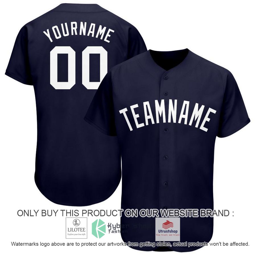 personalized white navy baseball jersey 1 59893