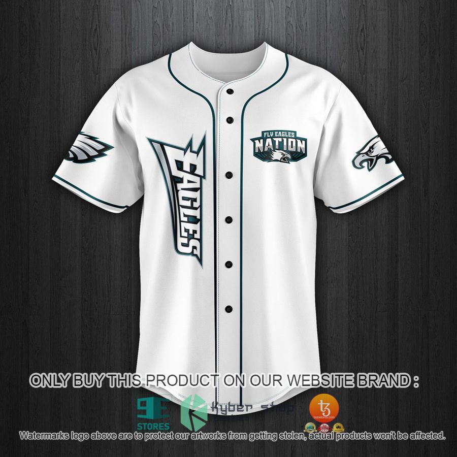 HOT Philadelphia Eagles Fly Eagle Nation Baseball Jersey 2 philadelphia eagles fly eagle nation baseball jersey 2 87799