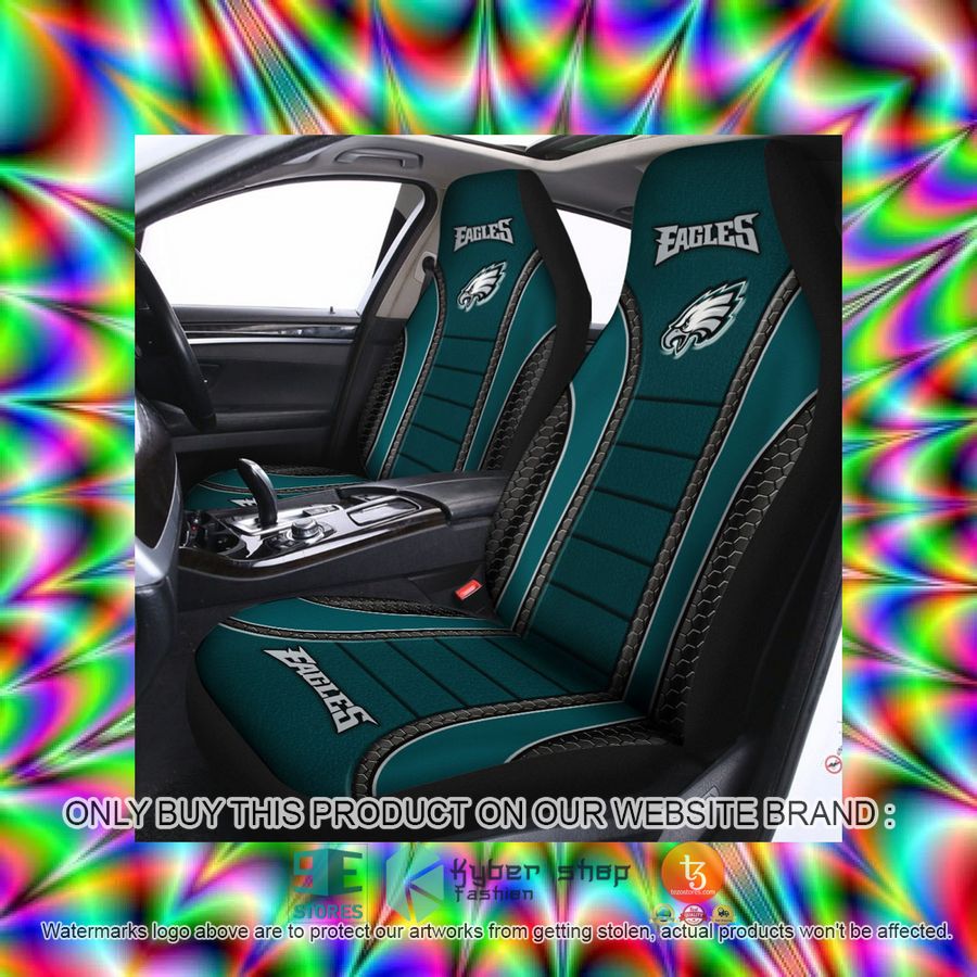 HOT Philadelphia Eagles Green Car Seat Covers 3 philadelphia eagles green car seat covers 3 3664