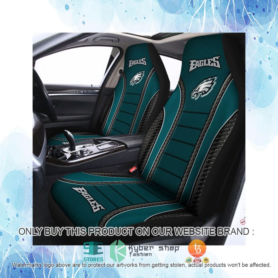 HOT Philadelphia Eagles Green Car Seat Covers 4 philadelphia eagles green car seat covers 4 46552