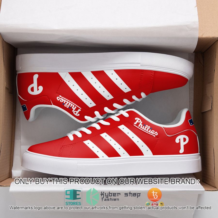philadelphia phillies red stan smith shoes 1 16350
