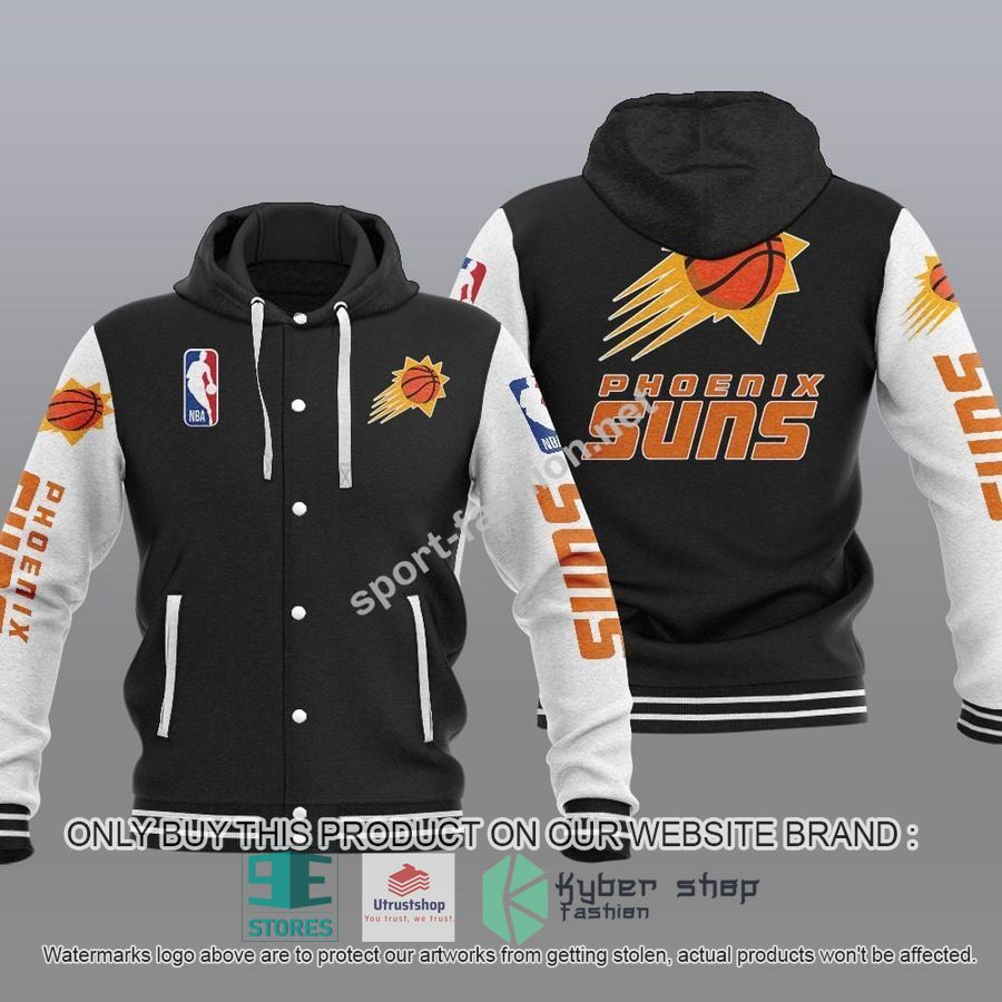 phoenix suns nba baseball hoodie jacket 1 30238
