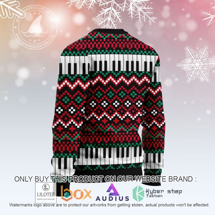 piano awesom ugly christmas sweater 2 86889