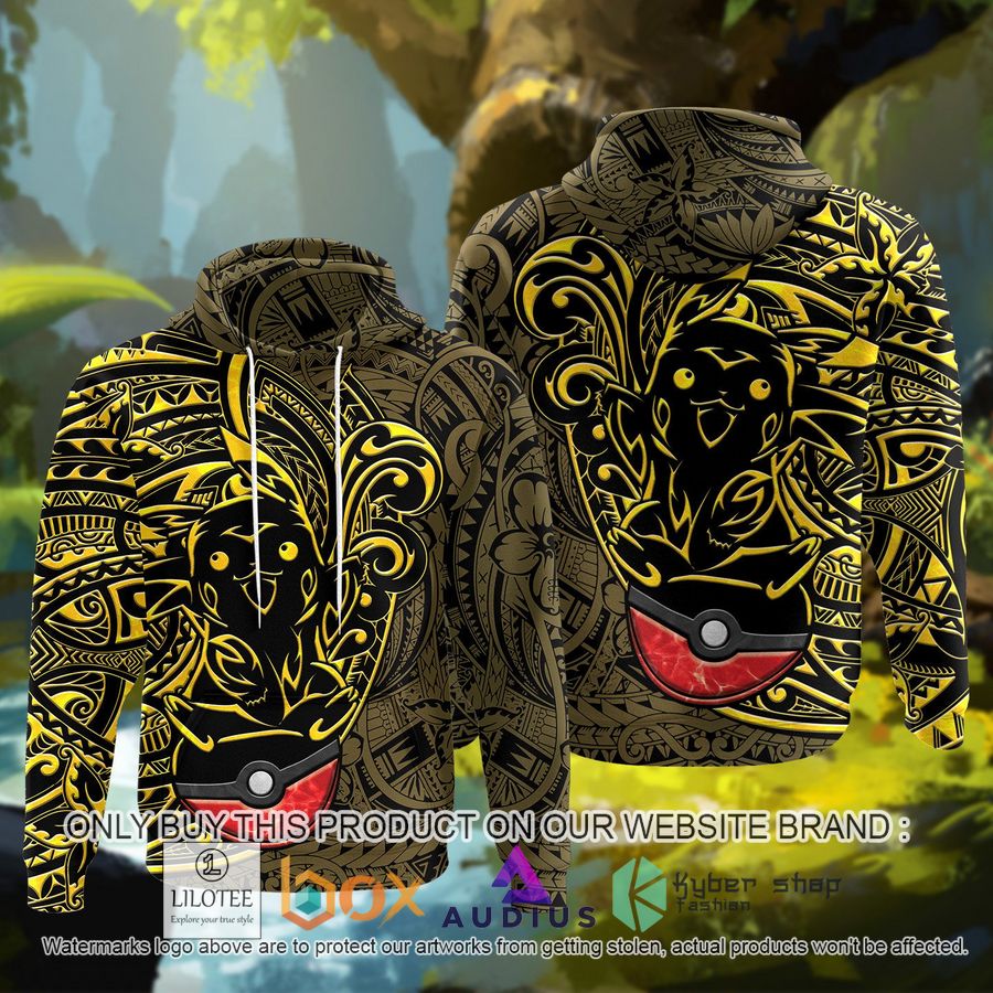 pika polynesian 3d hoodie 1 40849