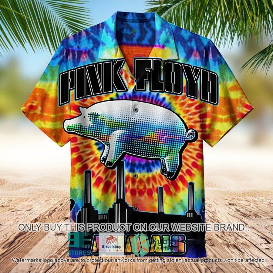 pink floyd animals hawaiian shirt 1 14734