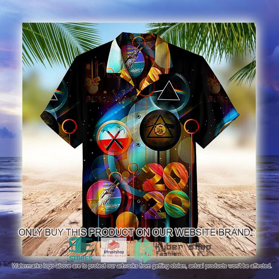 NEW Pink Floyd Collage 2020 New Year black Hawaii Shirt 3 pink floyd collage 2020 new year black hawaiian shirt 3 64236