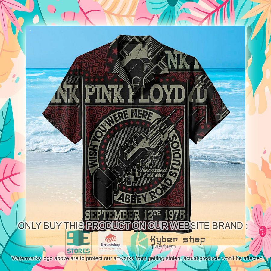 NEW Pink Floyd Wish You Were Here Abbey Roda Studios Hawaii Shirt 7 pink floyd wish you were here abbey roda studios hawaiian shirt 7 67263