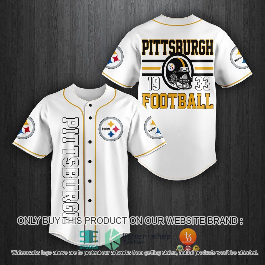 pittsburgh steelers football 1933 baseball jersey 1 82700