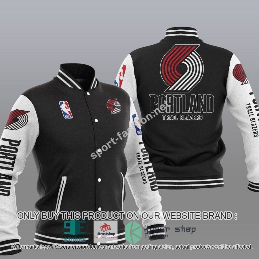 portland trail blazers nba baseball jacket 1 41900