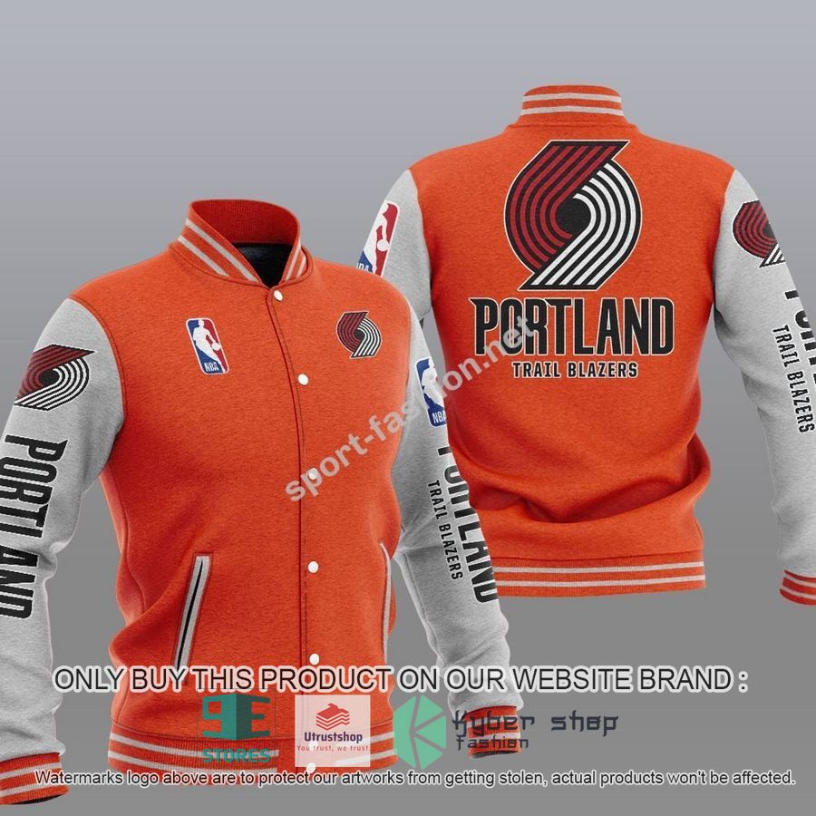 NEW Portland Trail Blazers Varsity Jacket 7 portland trail blazers nba baseball jacket 7 59371