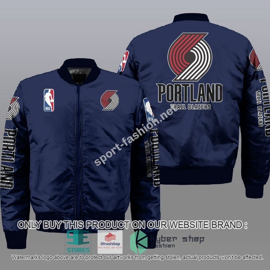 portland trail blazers nba bomber jacket 2 93503