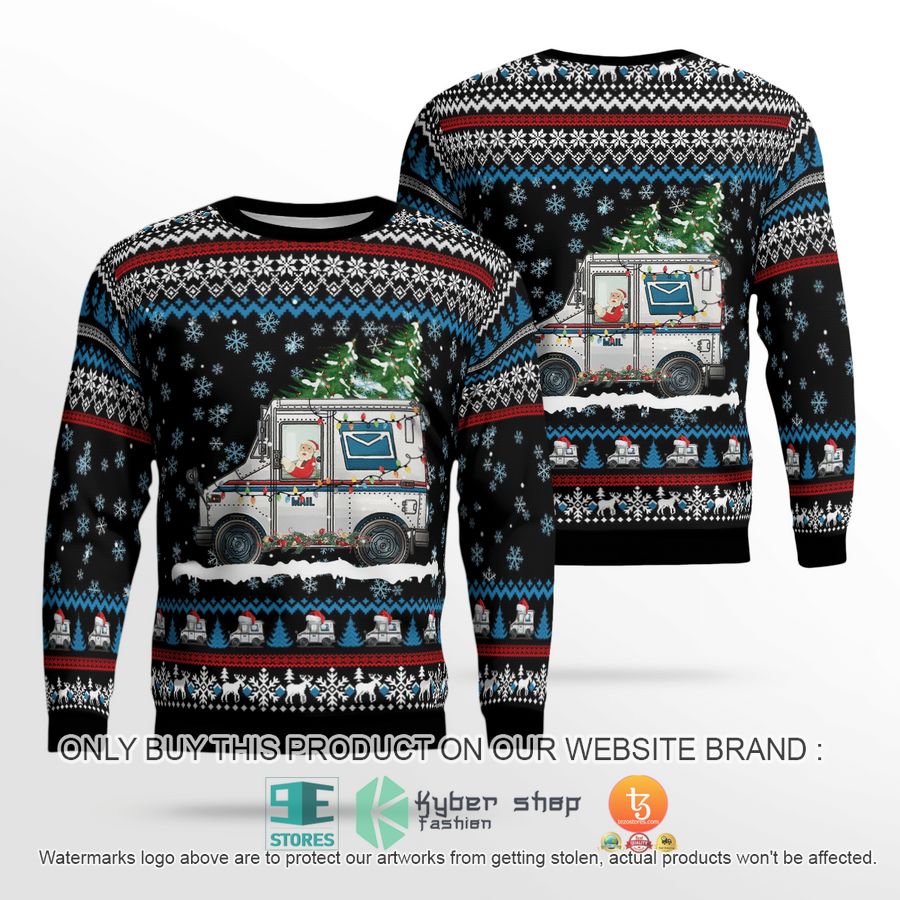 HOT Postal Worker Ugly Christmas Sweater 2 postal worker christmas sweater 2 13956