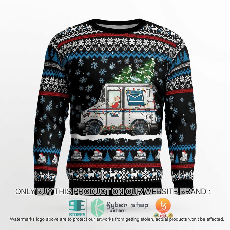 HOT Postal Worker Ugly Christmas Sweater 3 postal worker christmas sweater 3 4111