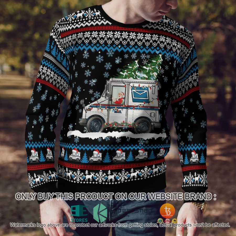 HOT Postal Worker Ugly Christmas Sweater 5 postal worker christmas sweater 5 54405