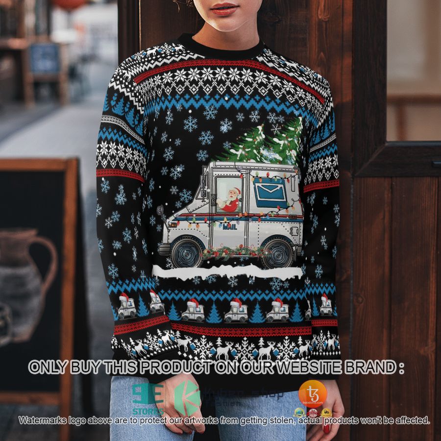 HOT Postal Worker Ugly Christmas Sweater 6 postal worker christmas sweater 6 77969