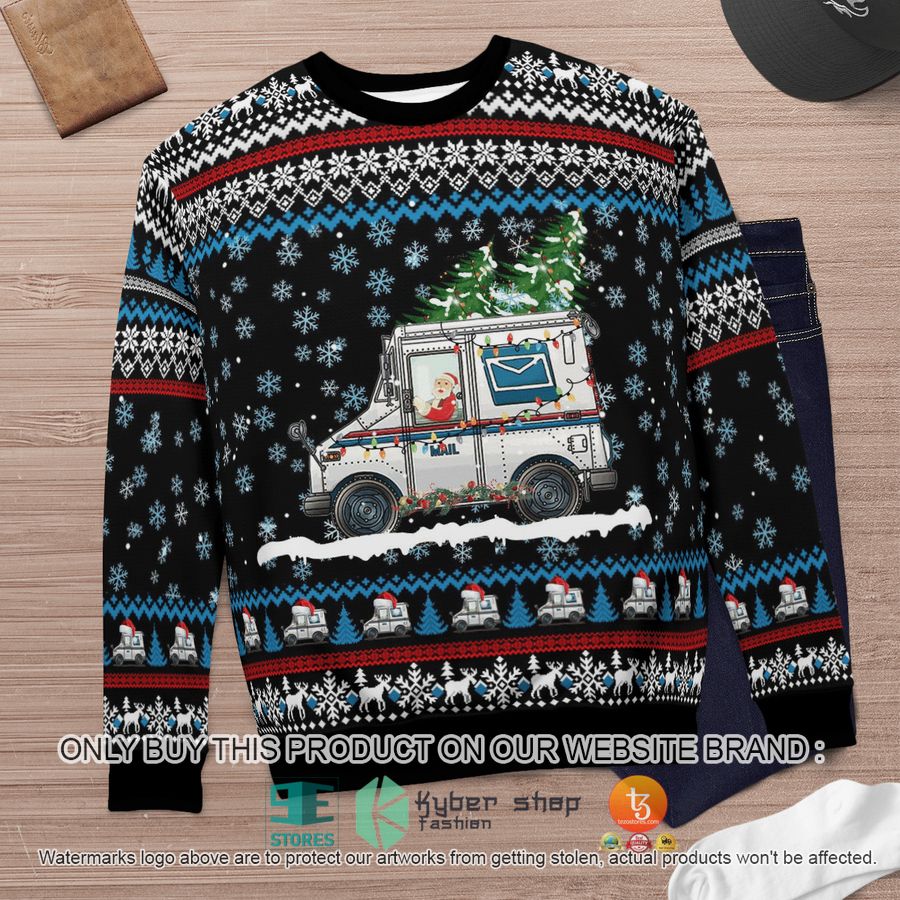 HOT Postal Worker Ugly Christmas Sweater 7 postal worker christmas sweater 7 81538