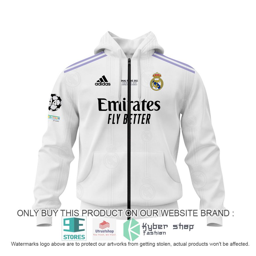 NEW Real Madrid FC Champions 14 white Hoodie, Shirt 3 real madrid fc champions 14 white shirt hoodie 3 77069