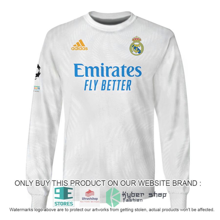 NEW Real Madrid FC Champions Of Europe 22 white Hoodie, Shirt 5 real madrid fc champions of europe 22 white shirt hoodie 5 5794
