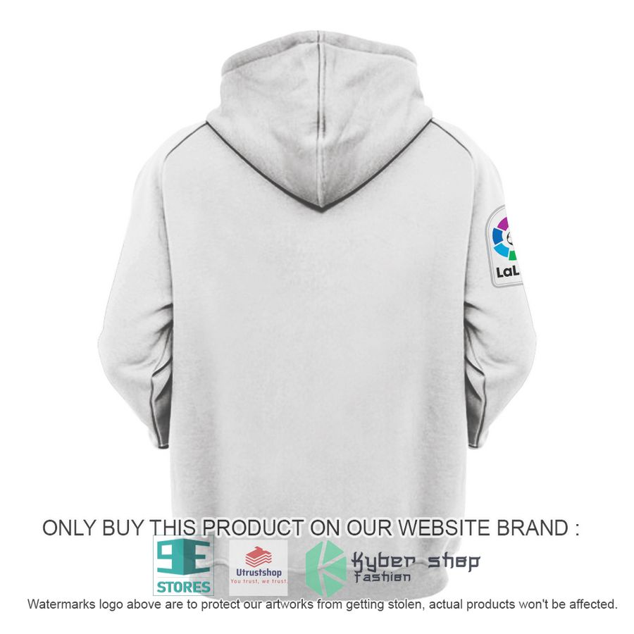 NEW Real Madrid FC La Liga Emirates Fly Better white Hoodie, Shirt 4 real madrid fc la liga emirates fly better white shirt hoodie 4 26123