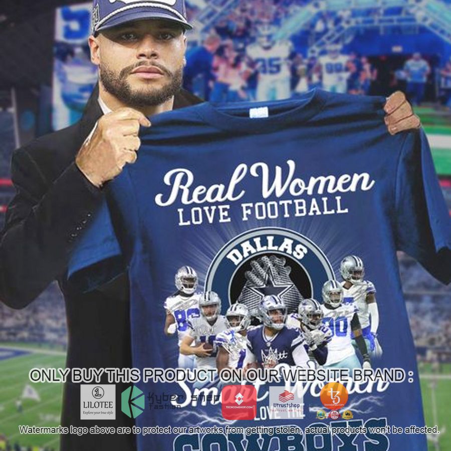 real women love football smart women love cowboys 2d shirt hoodie 1 62349