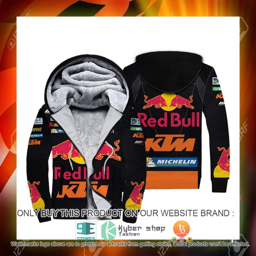 HOT Red Bull Pol Espargaro Racing Motogp Fleece Zipper Hoodie 3 red bull pol espargaro racing motogp fleece hoodie 3 96031