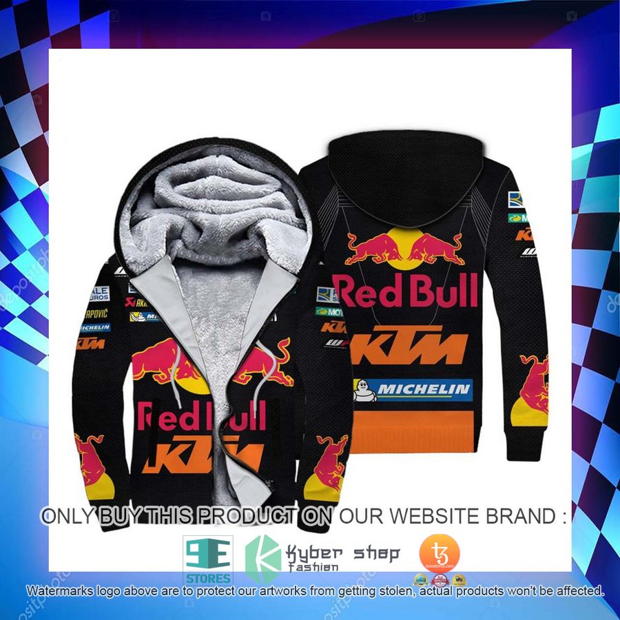 HOT Red Bull Pol Espargaro Racing Motogp Fleece Zipper Hoodie 4 red bull pol espargaro racing motogp fleece hoodie 4 59018
