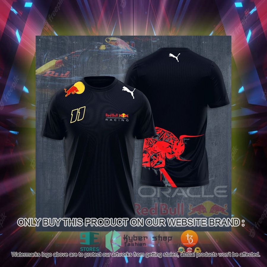 red bull racing 11 black 3d t shirt 2 75108
