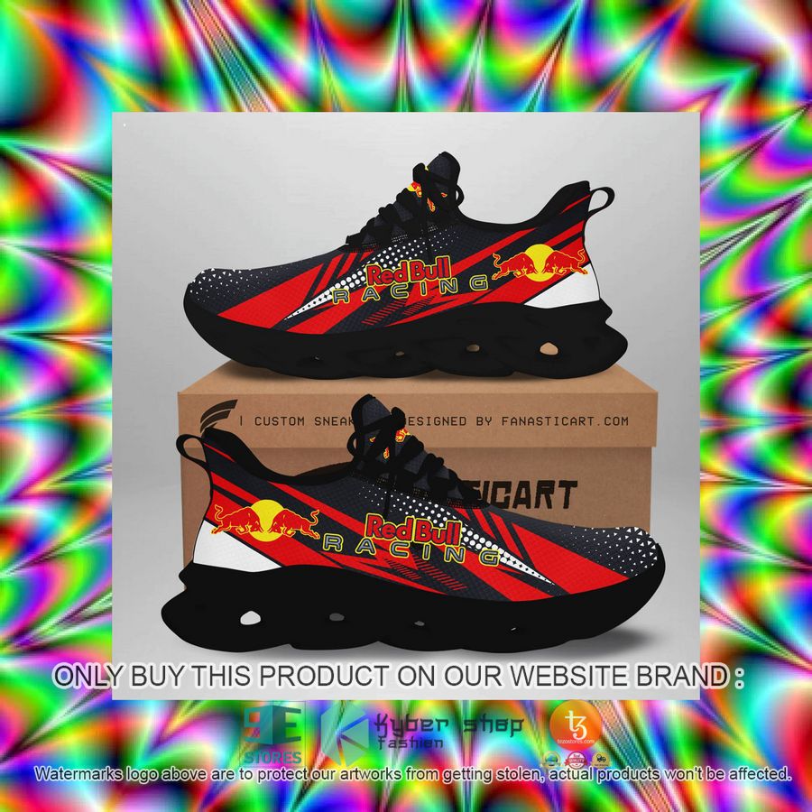 HOT Red Bull Racing Dark Navy Red Clunky Max Soul Shoes 3 red bull racing dark navy red clunky max soul shoes 3 19910