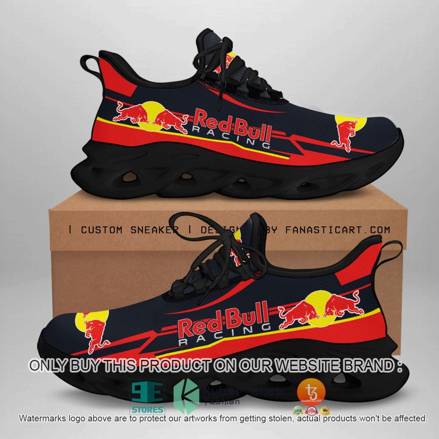 HOT Red Bull Racing Formula One Team Black Red Clunky Max Soul Shoes 1 red bull racing formula one team black red clunky max soul shoes 1 44064