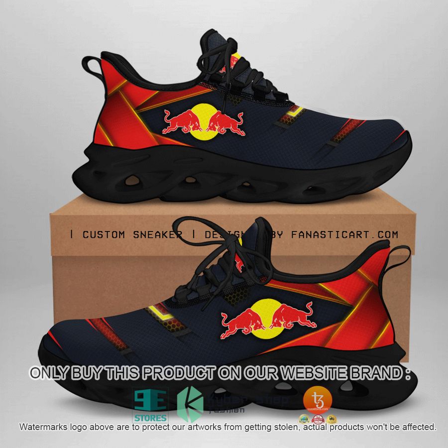 HOT Red Bull Racing Formula One Team Black Red Gold Clunky Max Soul Shoes 9 red bull racing formula one team black red gold clunky max soul shoes 1 57093