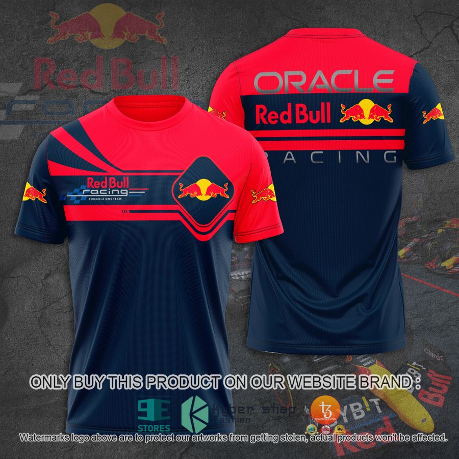 red bull racing formula one team navy red 3d t shirt 1 73445