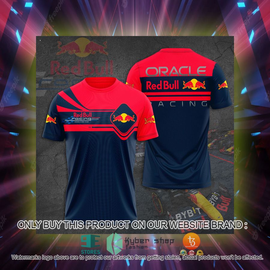 red bull racing formula one team navy red 3d t shirt 2 90454