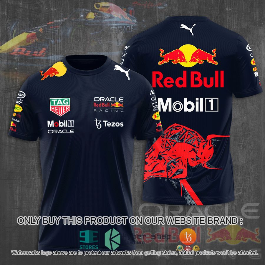 red bull racing formula one team tezos navy 3d t shirt 1 74600