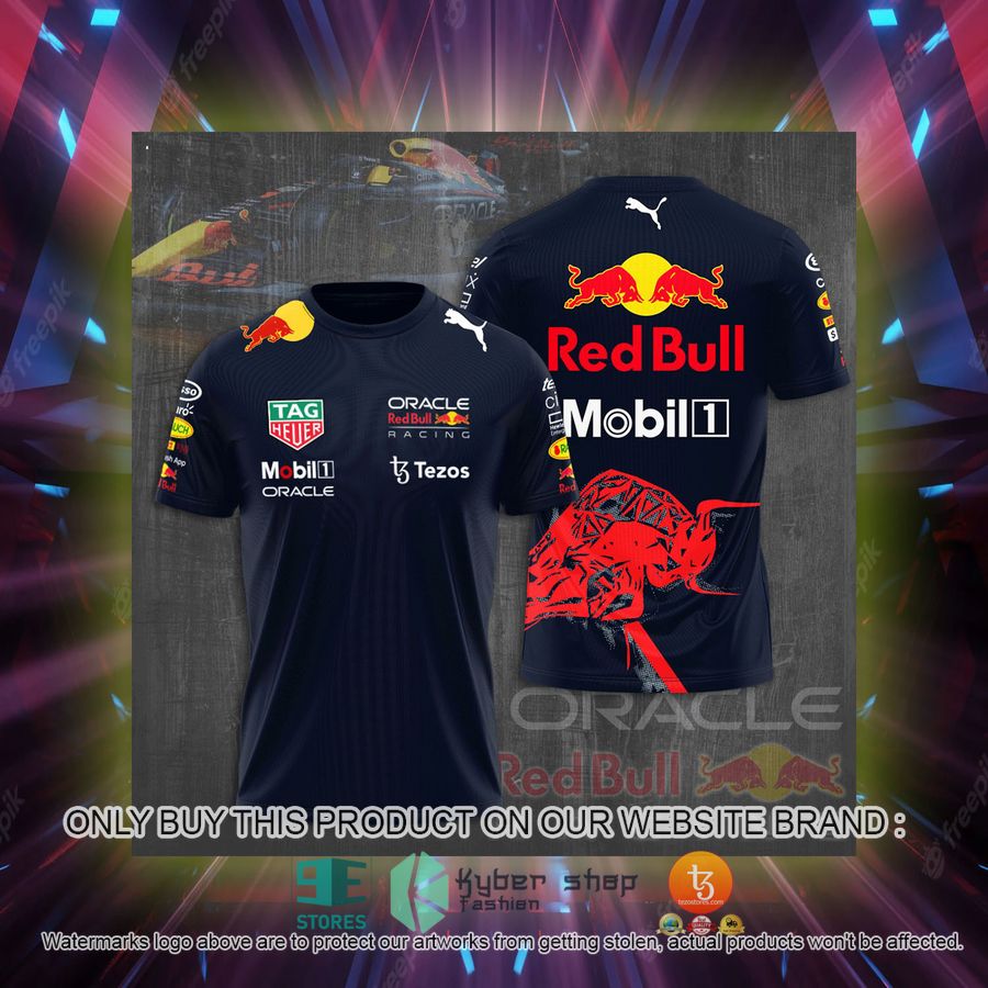 red bull racing formula one team tezos navy 3d t shirt 2 78873