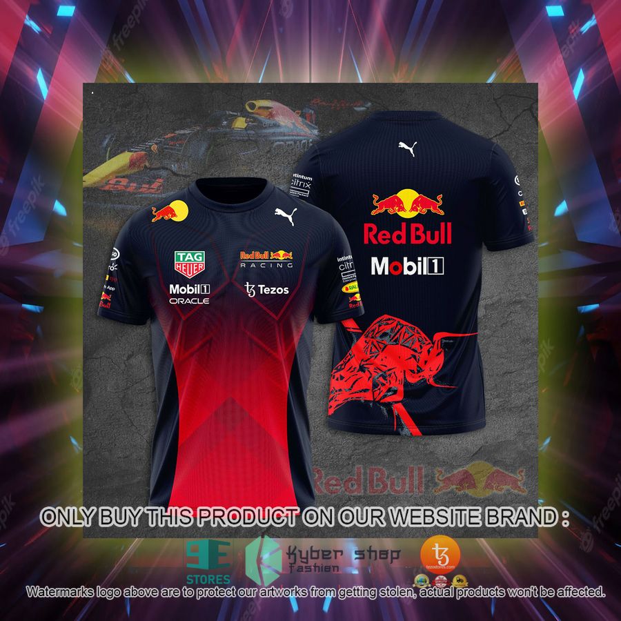red bull racing mobil 1 tezos navy red 3d t shirt 2 64241
