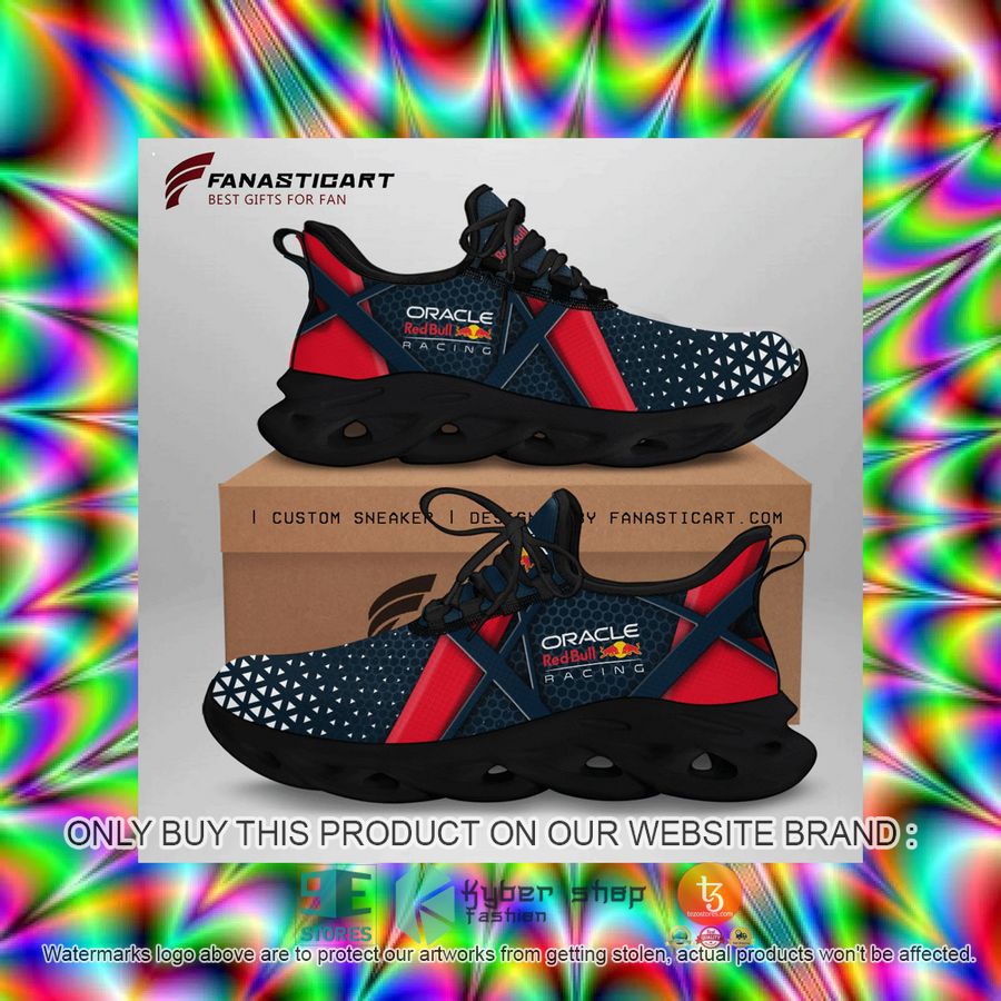 HOT Red Bull Racing Red Navy Clunky Max Soul Shoes 3 red bull racing red navy clunky max soul shoes 3 47870