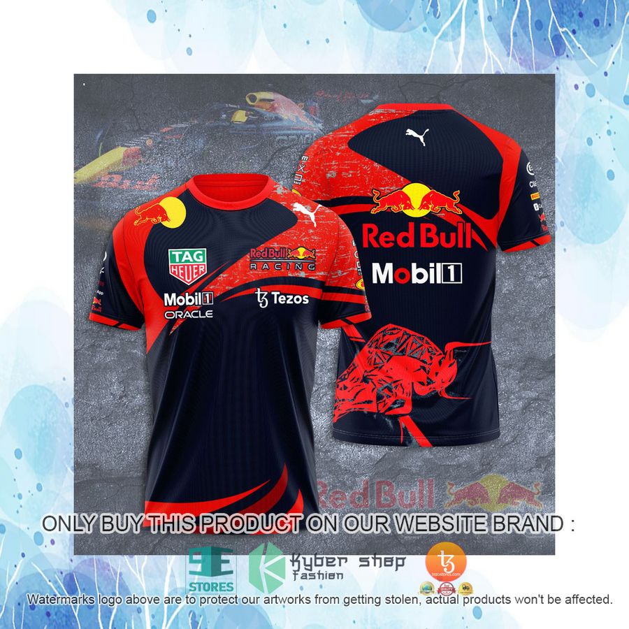 HOT Red Bull Racing Tezos Mobil 1 Oracle Red 3D T-Shirt 4 red bull racing tezos mobil 1 oracle red 3d t shirt 4 54635