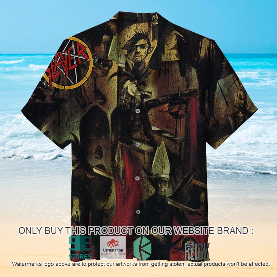 NEW Reign in Blood Slayer Band Hawaii Shirt 16 reign in blood slayer band hawaiian shirt 1 89777