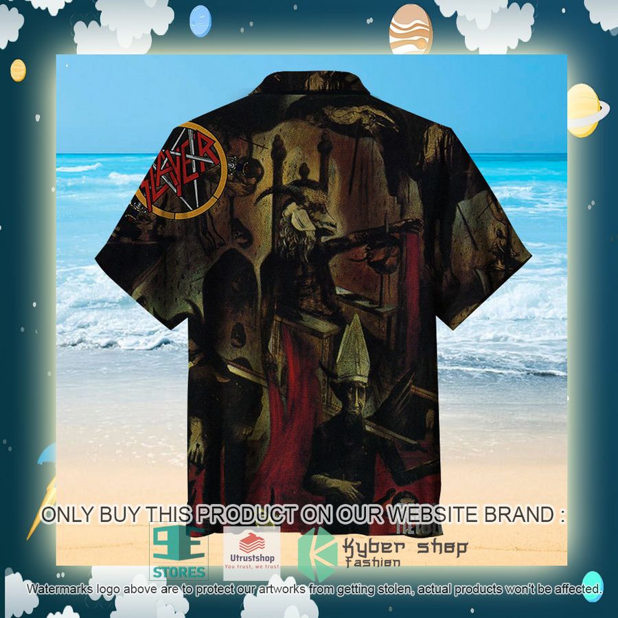NEW Reign in Blood Slayer Band Hawaii Shirt 4 reign in blood slayer band hawaiian shirt 4 12987
