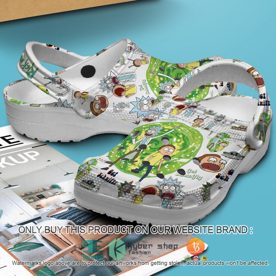 rick and morty get schwifty crocband shoes 2 90626